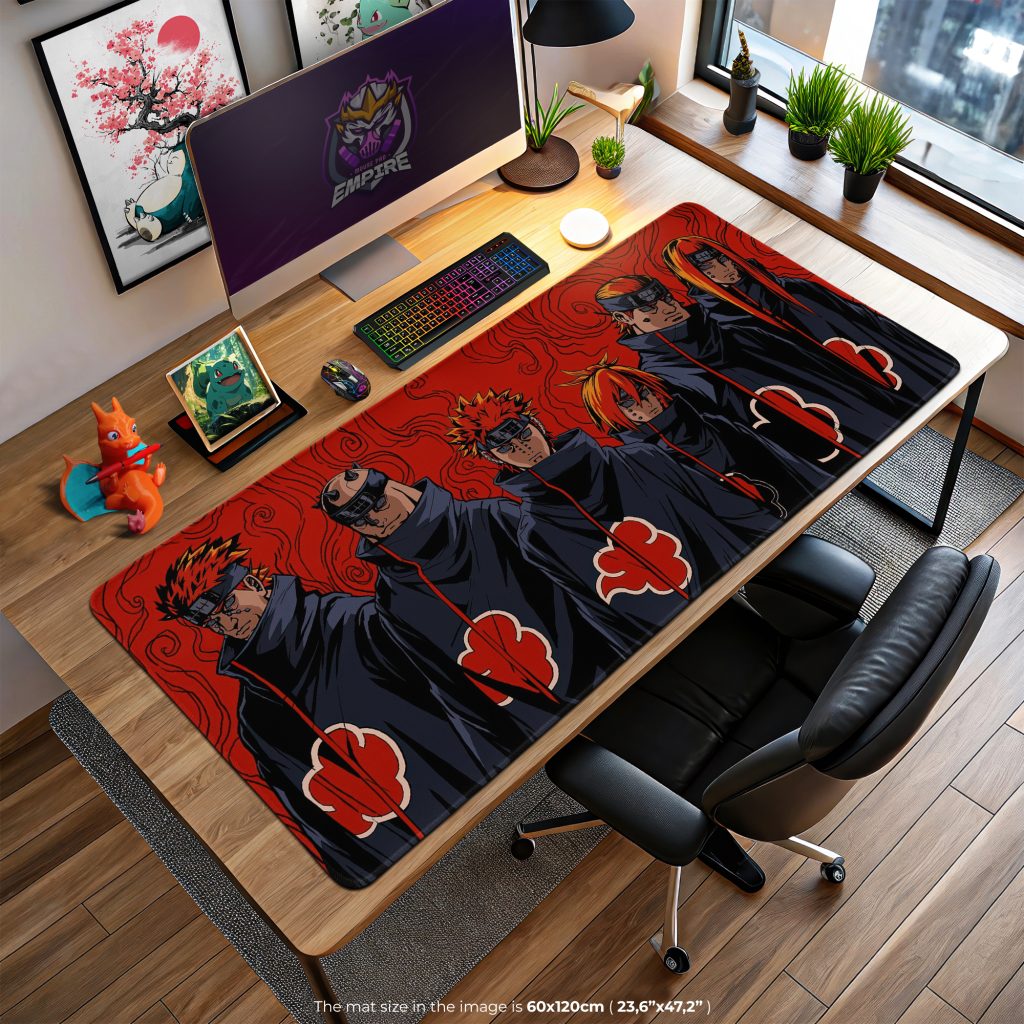 Akatsuki Pain Desk Mat, Six Paths Mouse Pad