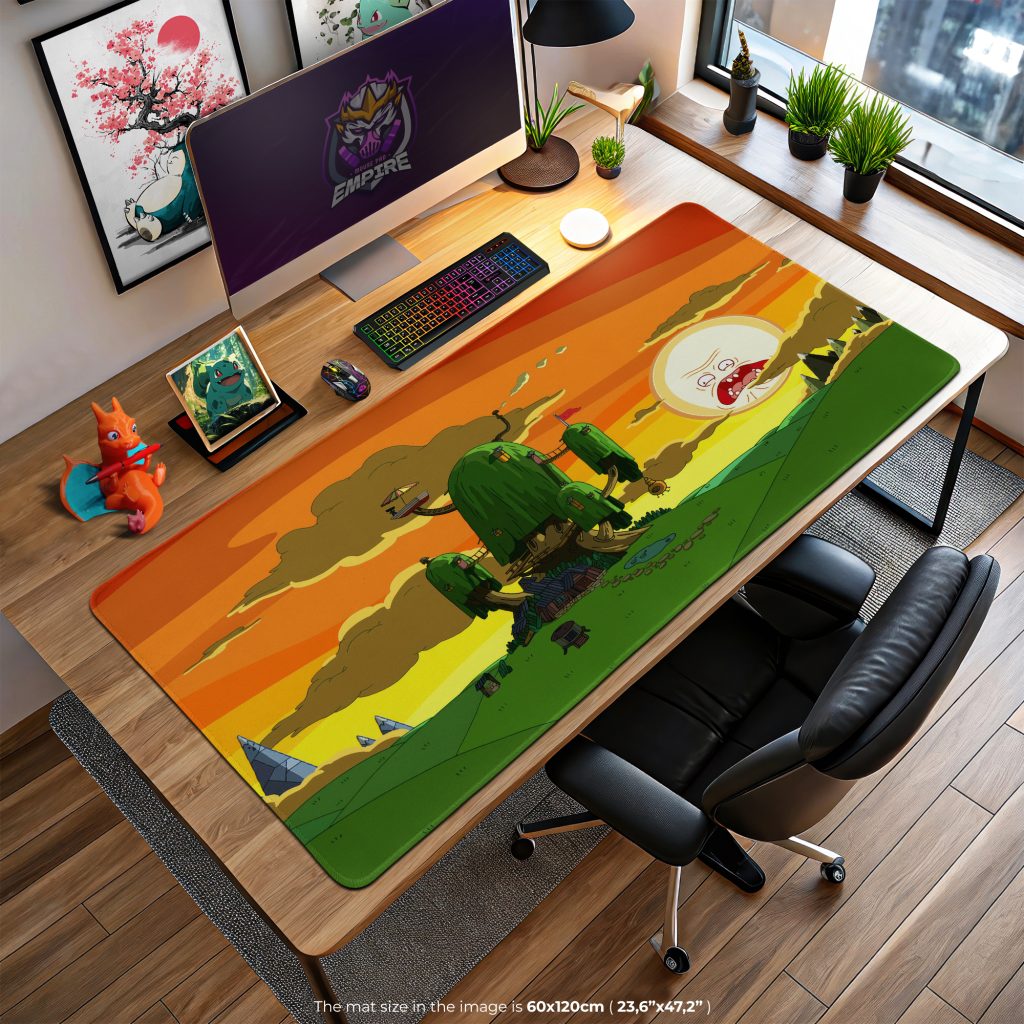 Adventure Kingdom Desk Mat, Cartoon Fantasy Mouse Pad